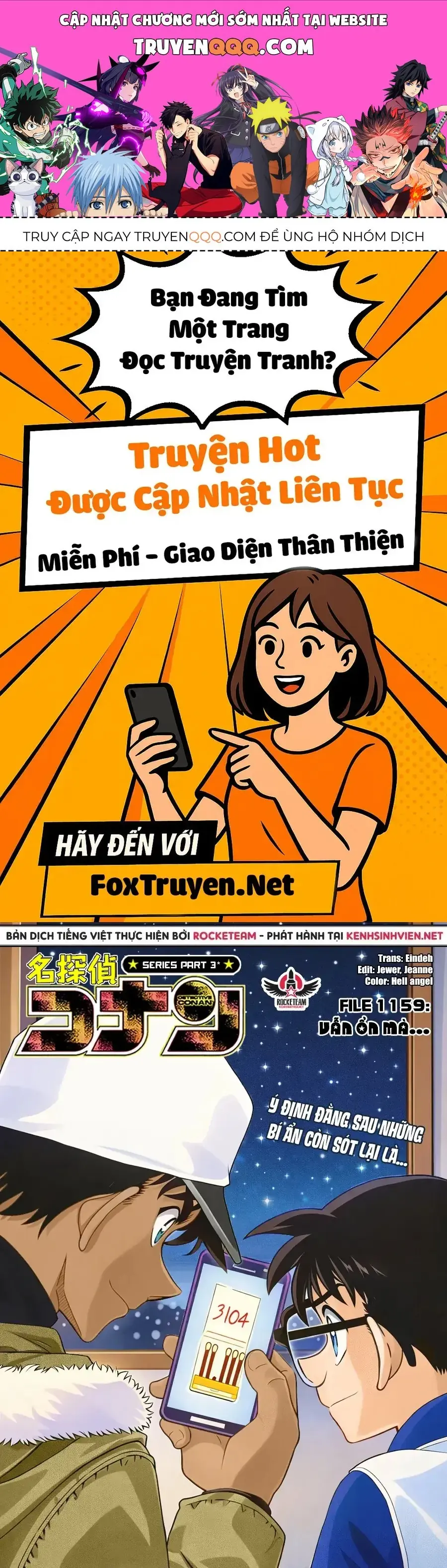 Thám Tử Lừng Danh Conan Chapter 1159 - Trang 2