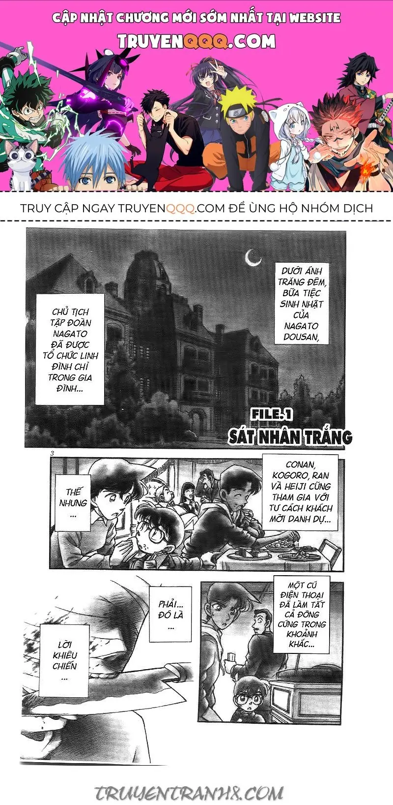 Thám Tử Lừng Danh Conan Chapter 151 - Trang 2