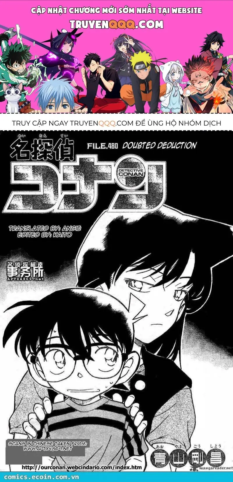 Thám Tử Lừng Danh Conan Chapter 480 - Trang 2