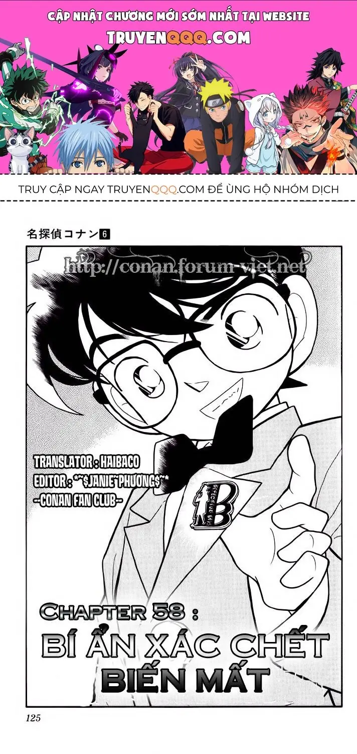 Thám Tử Lừng Danh Conan Chapter 58 - Trang 2
