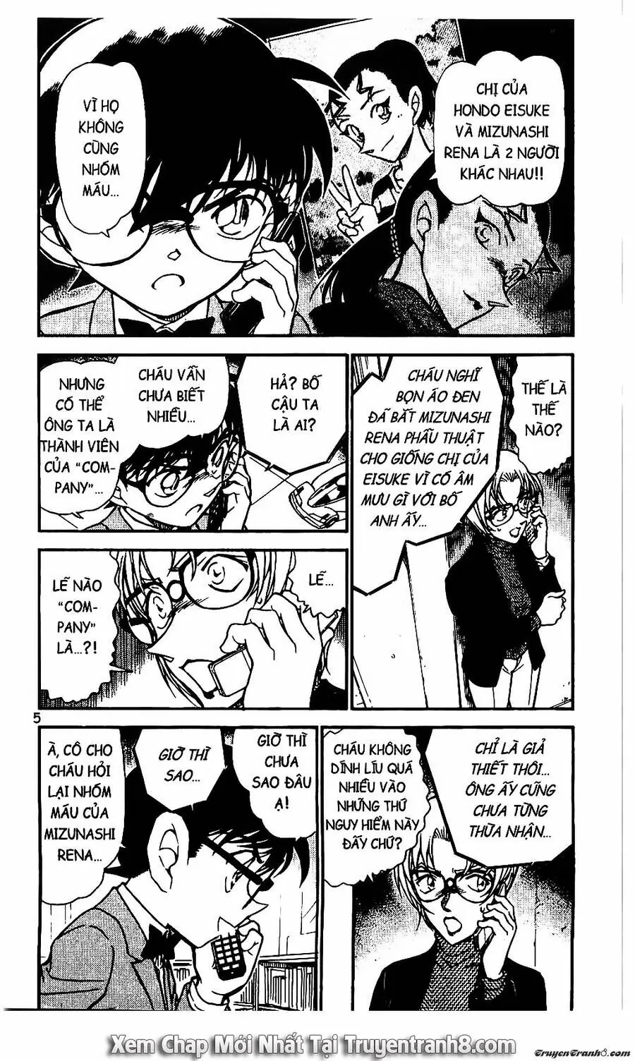 Thám Tử Lừng Danh Conan Chapter 587 - Trang 4