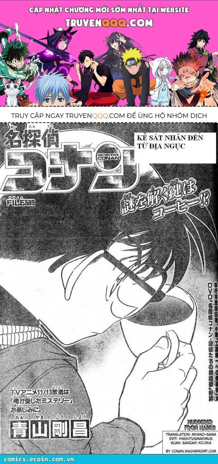 Thám Tử Lừng Danh Conan Chapter 589 - Trang 2