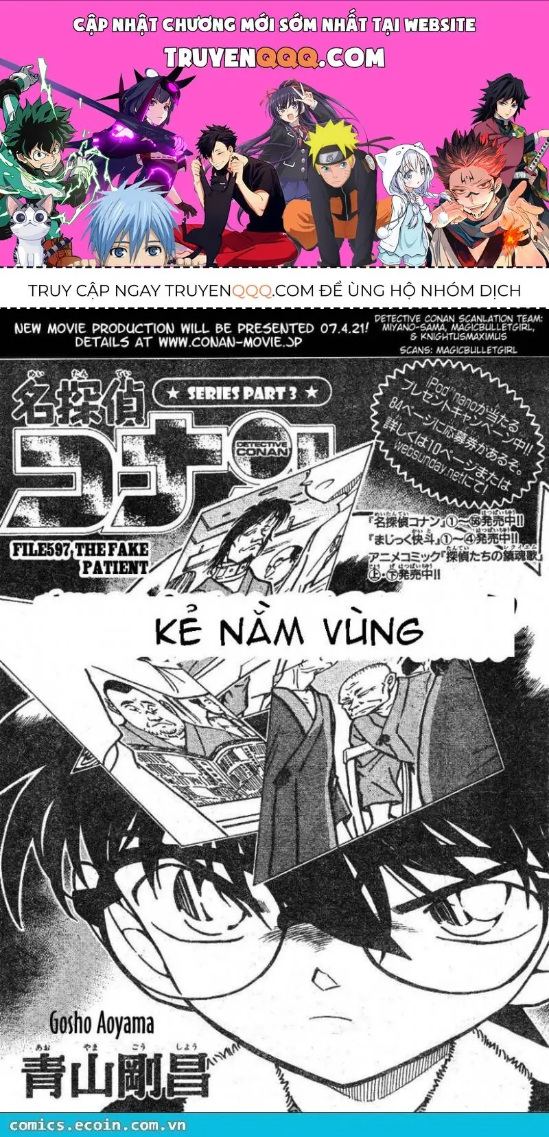 Thám Tử Lừng Danh Conan Chapter 597 - Trang 2