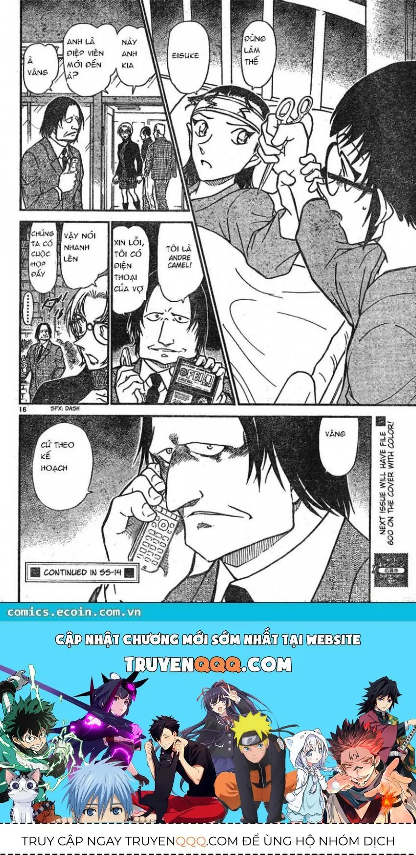 Thám Tử Lừng Danh Conan Chapter 599 - Trang 17