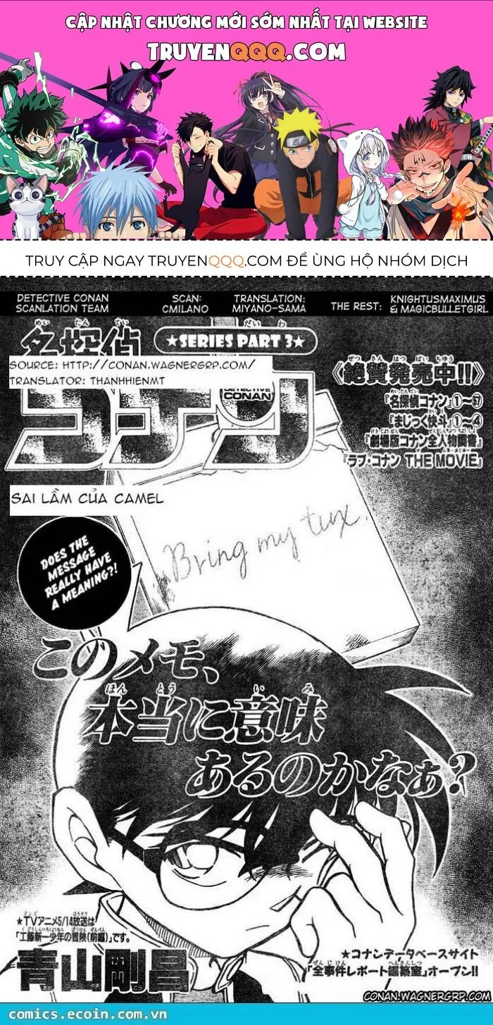 Thám Tử Lừng Danh Conan Chapter 607 - Trang 2