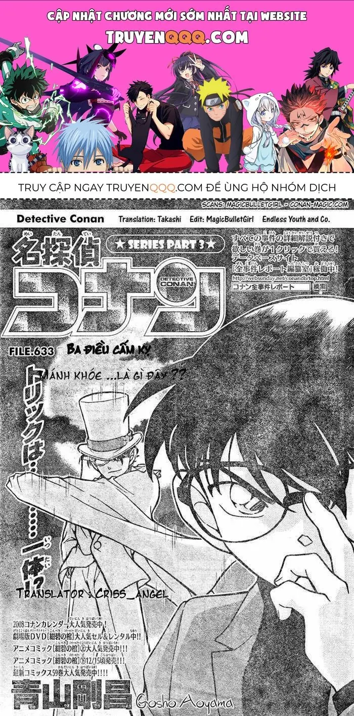 Thám Tử Lừng Danh Conan Chapter 633 - Trang 2