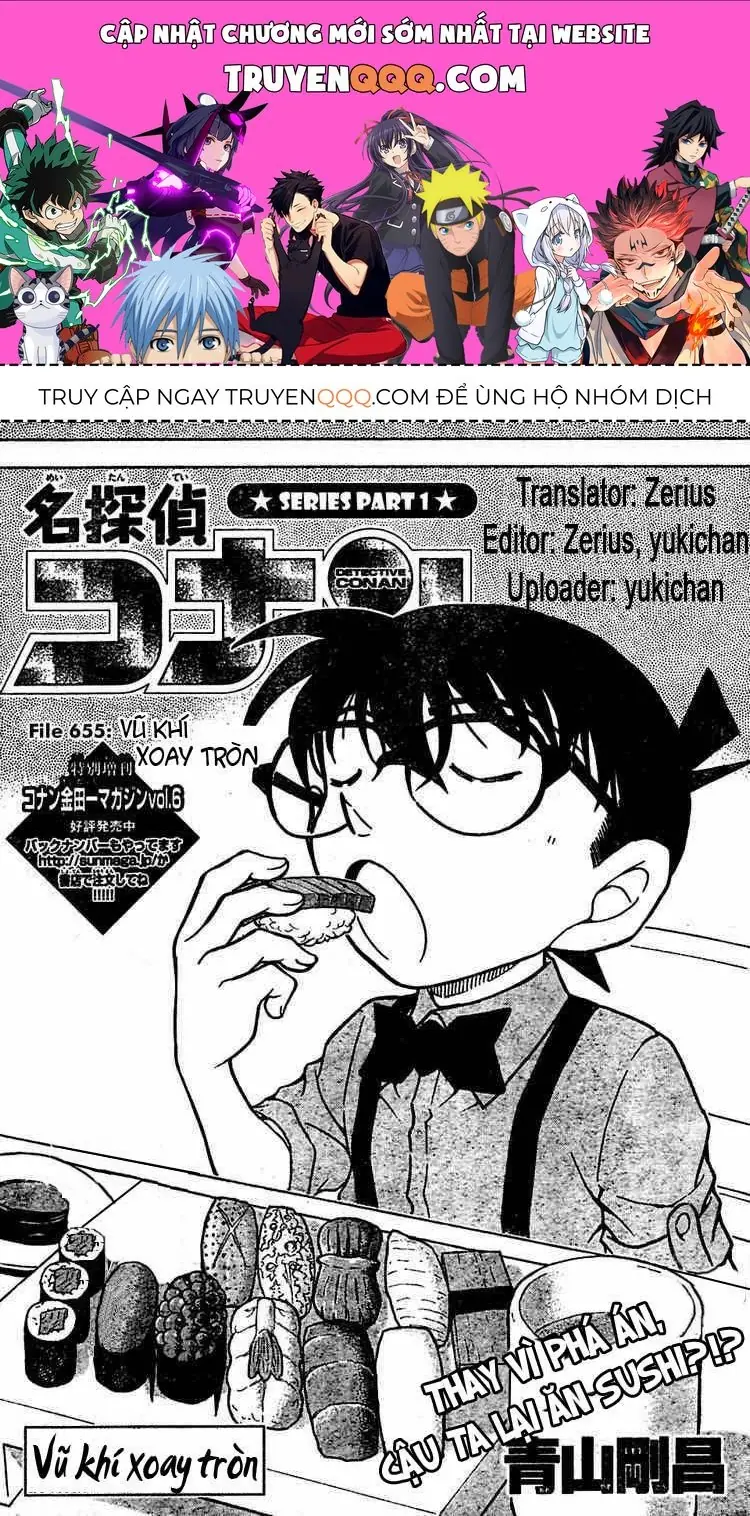 Thám Tử Lừng Danh Conan Chapter 655 - Trang 2