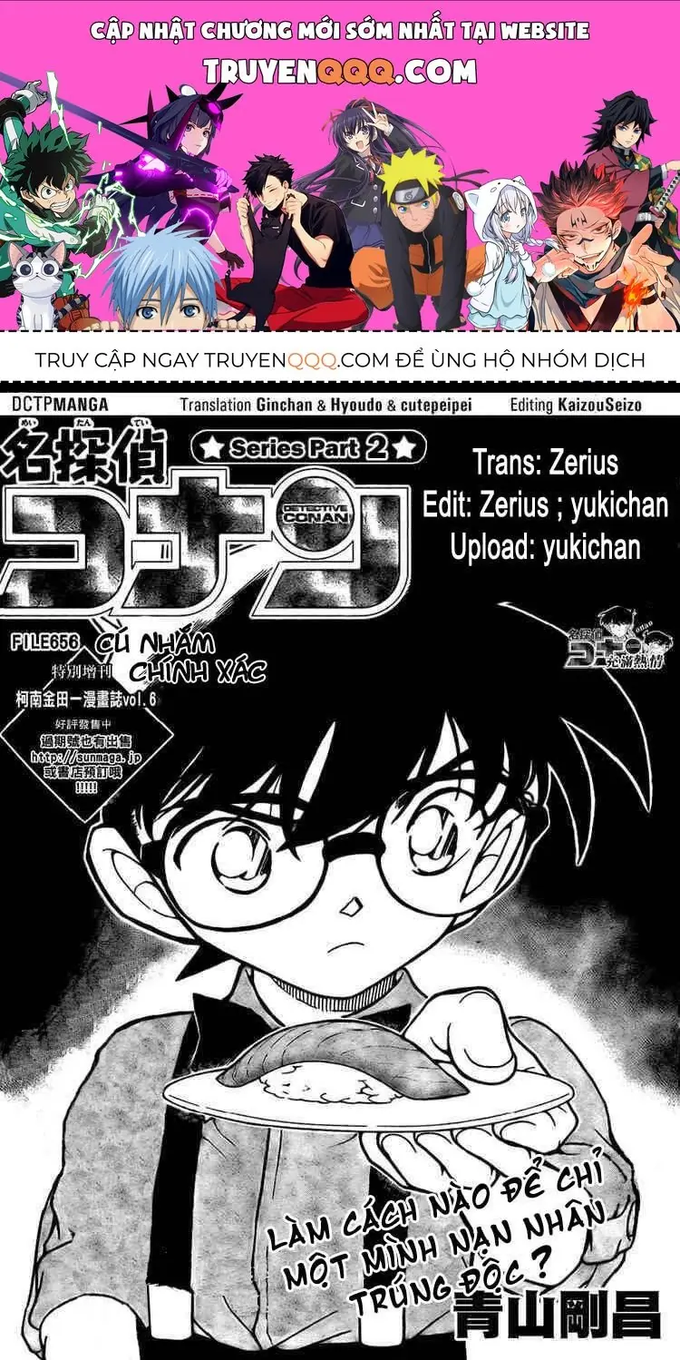 Thám Tử Lừng Danh Conan Chapter 656 - Trang 2