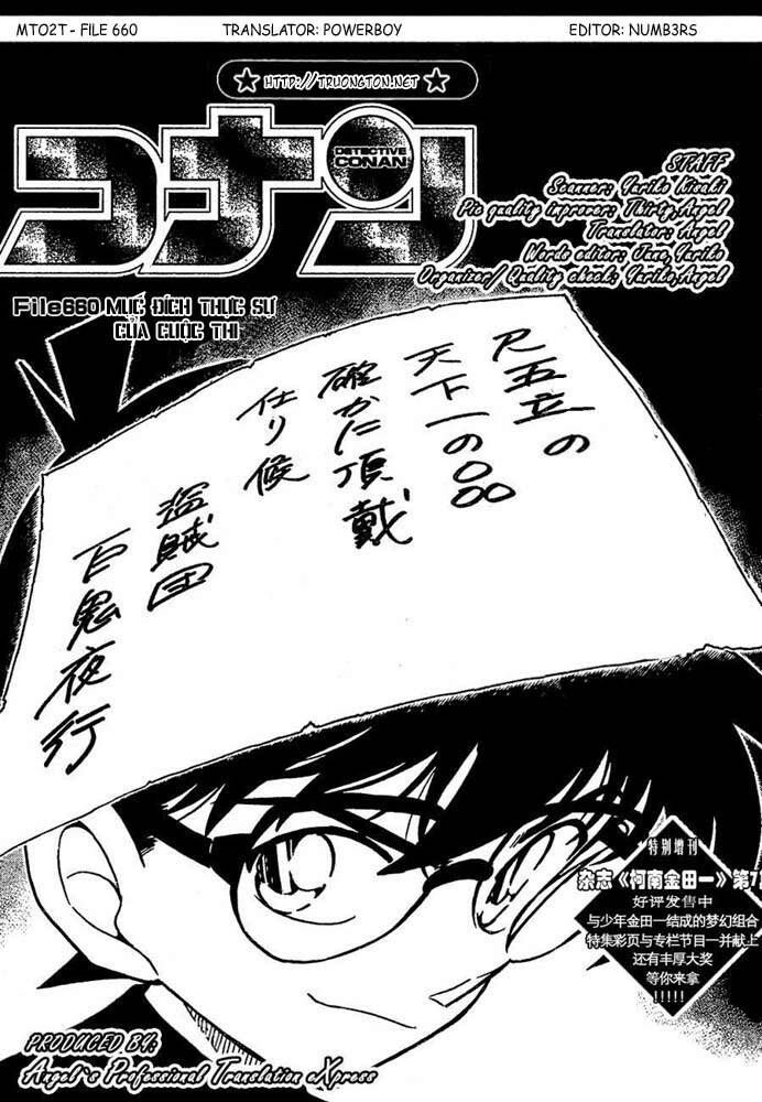 Thám Tử Lừng Danh Conan Chapter 660 - Trang 3