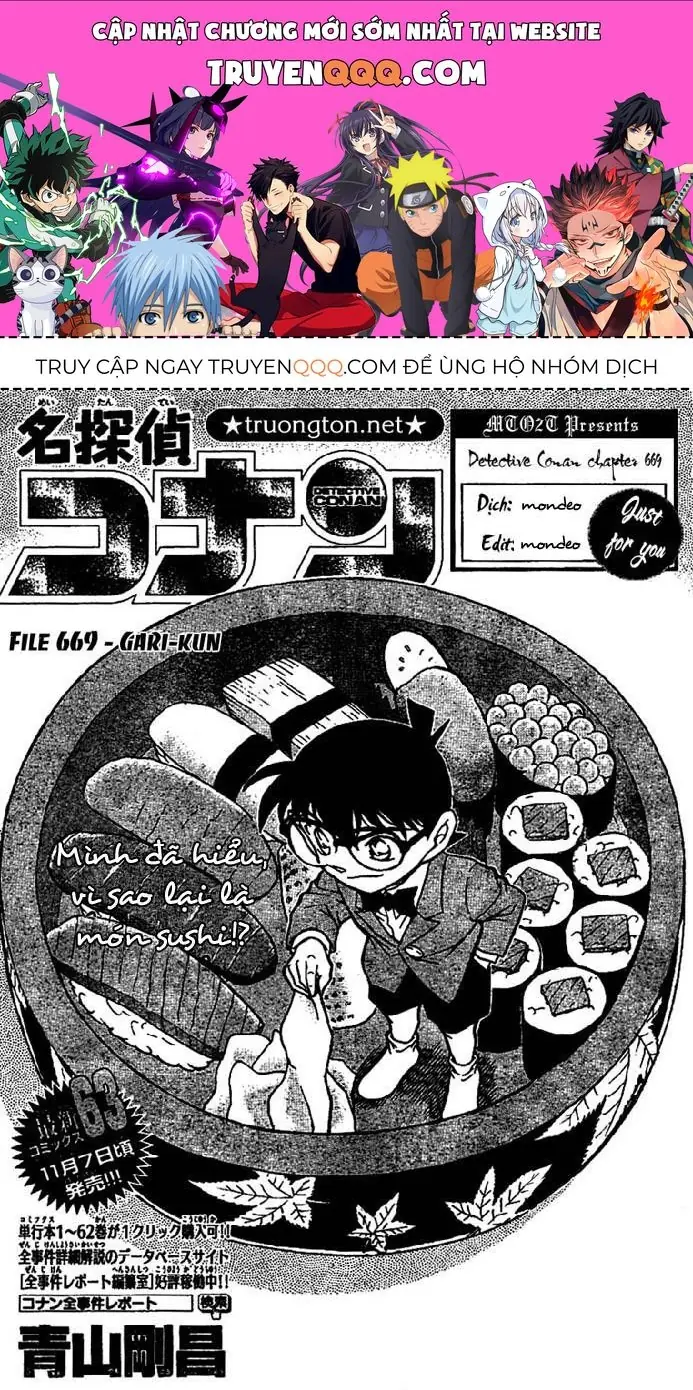 Thám Tử Lừng Danh Conan Chapter 669 - Trang 2