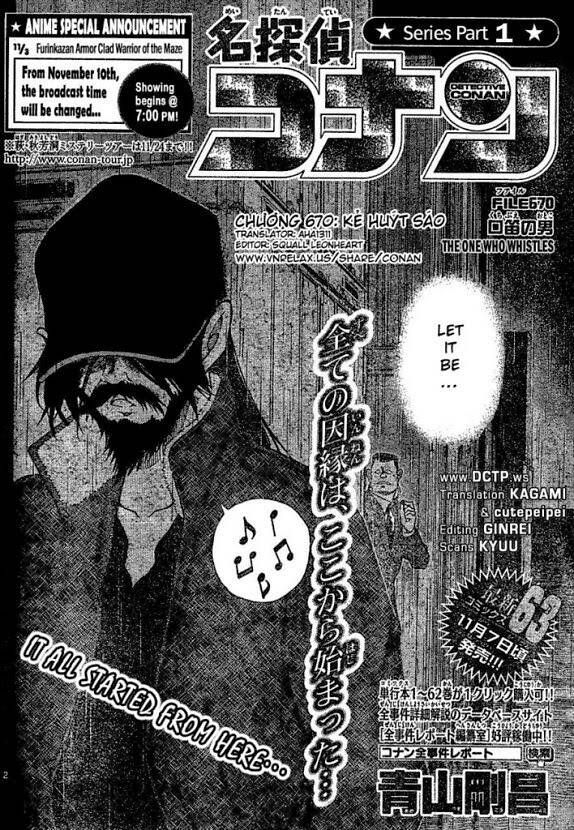 Thám Tử Lừng Danh Conan Chapter 670 - Trang 3