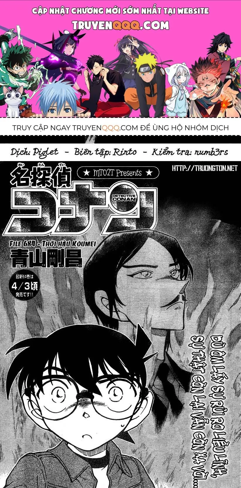 Thám Tử Lừng Danh Conan Chapter 684 - Trang 2