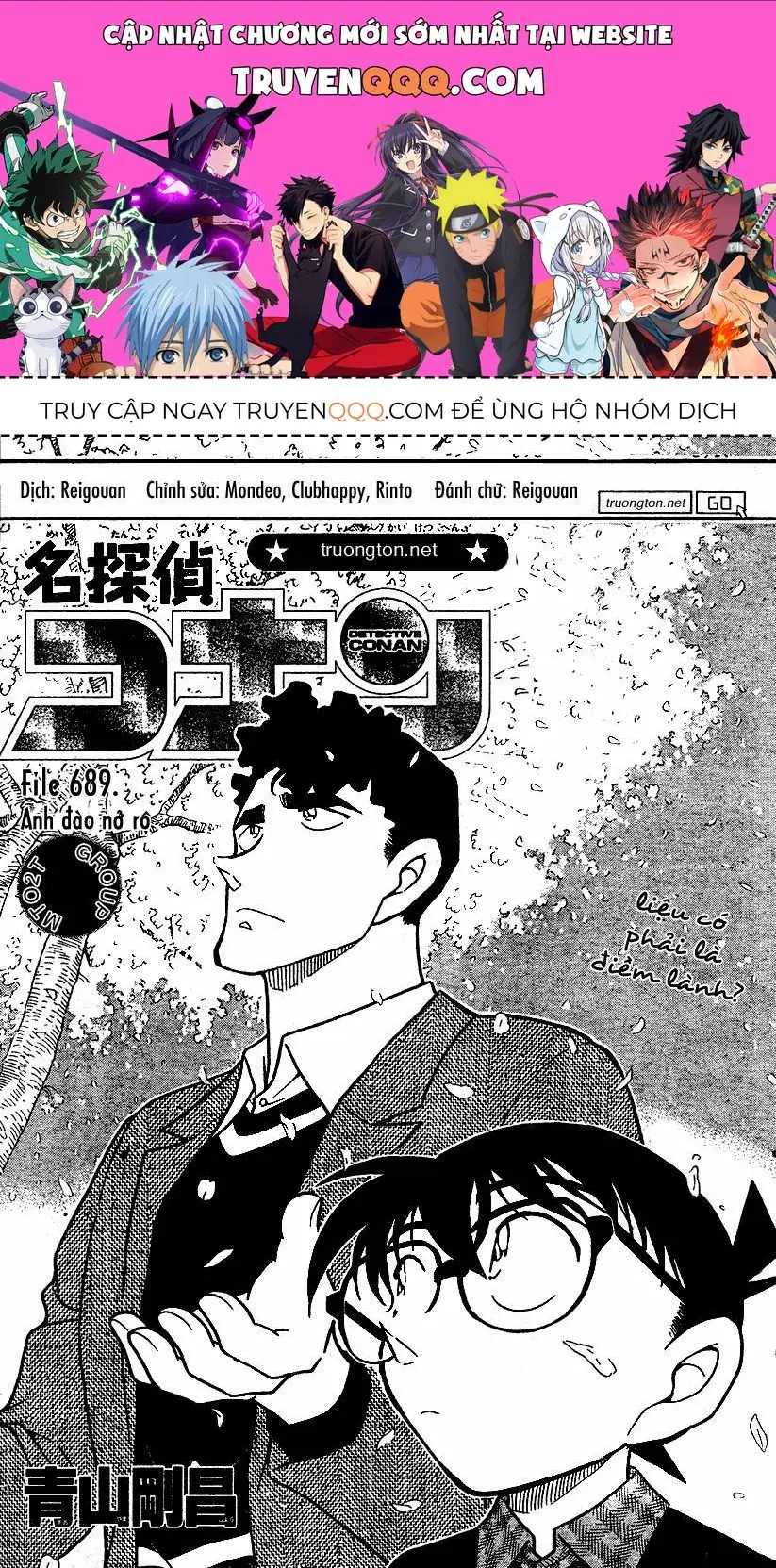 Thám Tử Lừng Danh Conan Chapter 689 - Trang 2