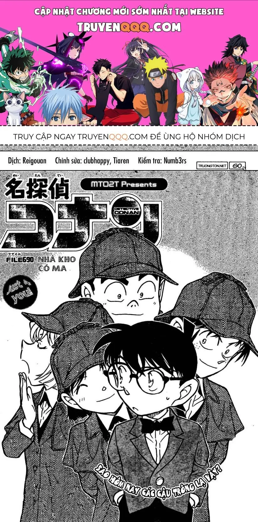 Thám Tử Lừng Danh Conan Chapter 690 - Trang 2
