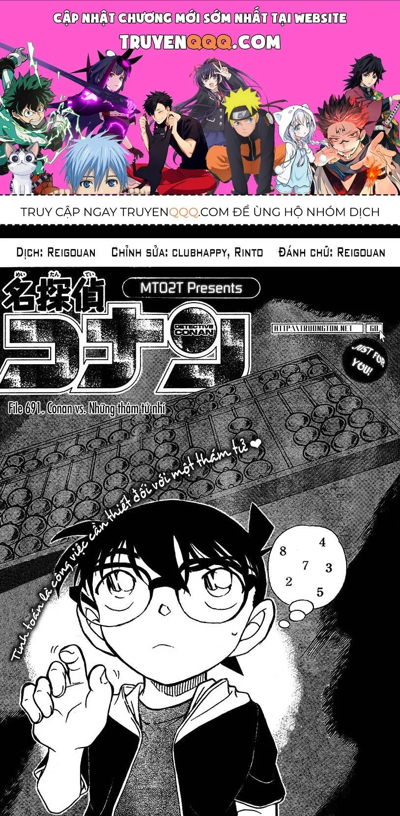 Thám Tử Lừng Danh Conan Chapter 691 - Trang 2