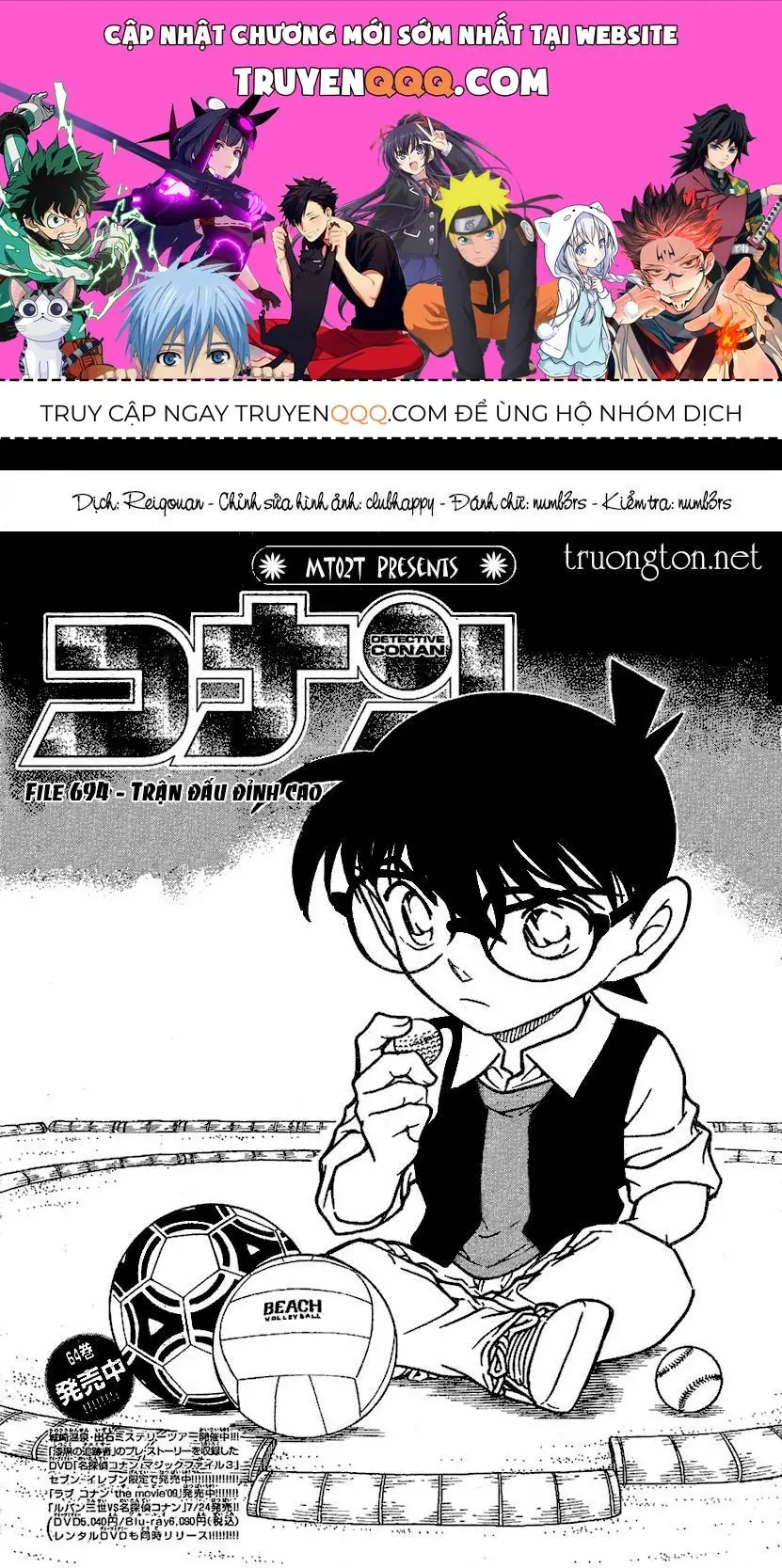 Thám Tử Lừng Danh Conan Chapter 694 - Trang 2