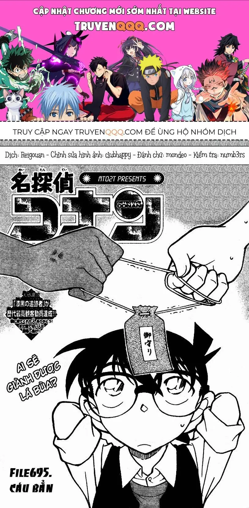 Thám Tử Lừng Danh Conan Chapter 695 - Trang 2