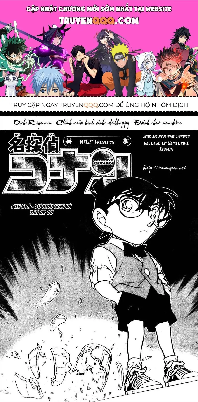 Thám Tử Lừng Danh Conan Chapter 698 - Trang 2