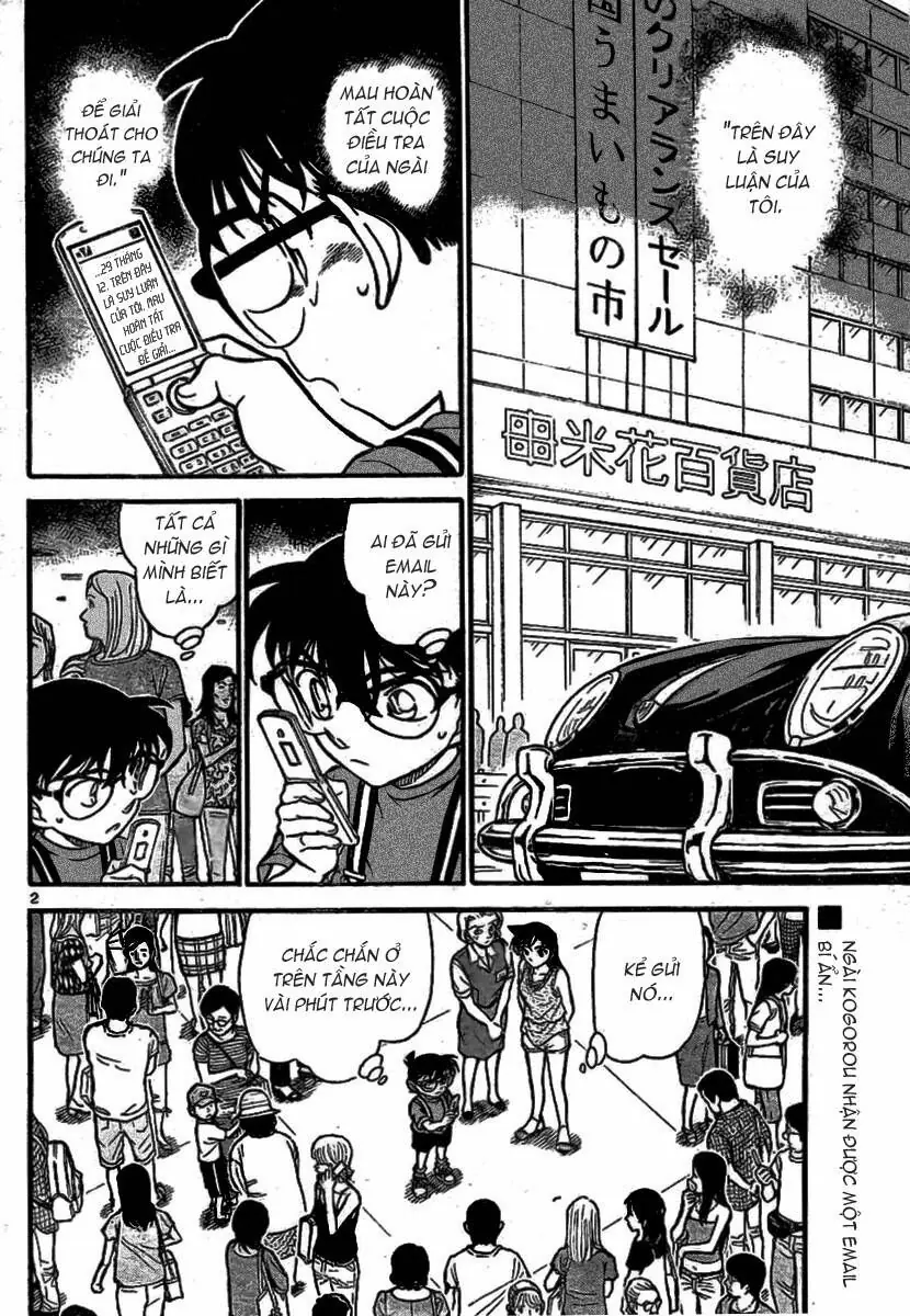 Thám Tử Lừng Danh Conan Chapter 704 - Trang 3