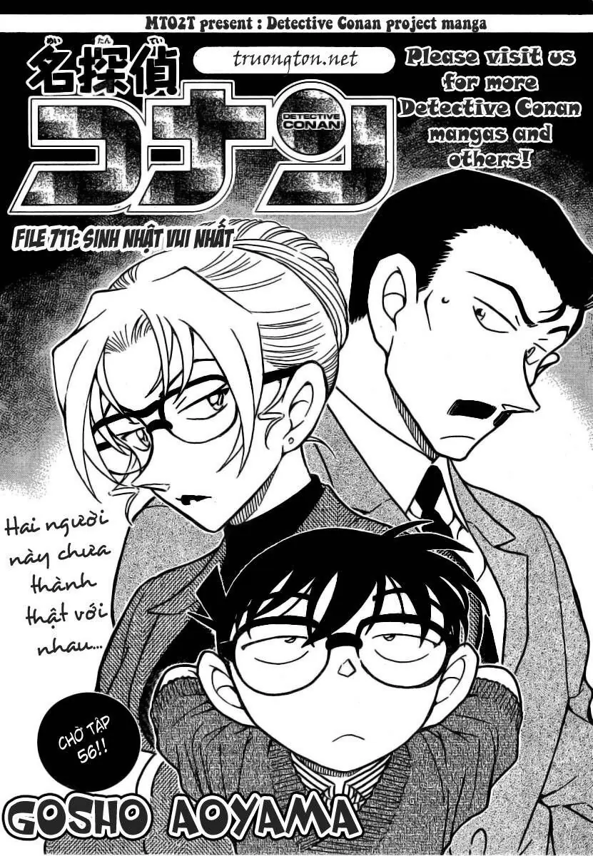 Thám Tử Lừng Danh Conan Chapter 711 - Trang 3