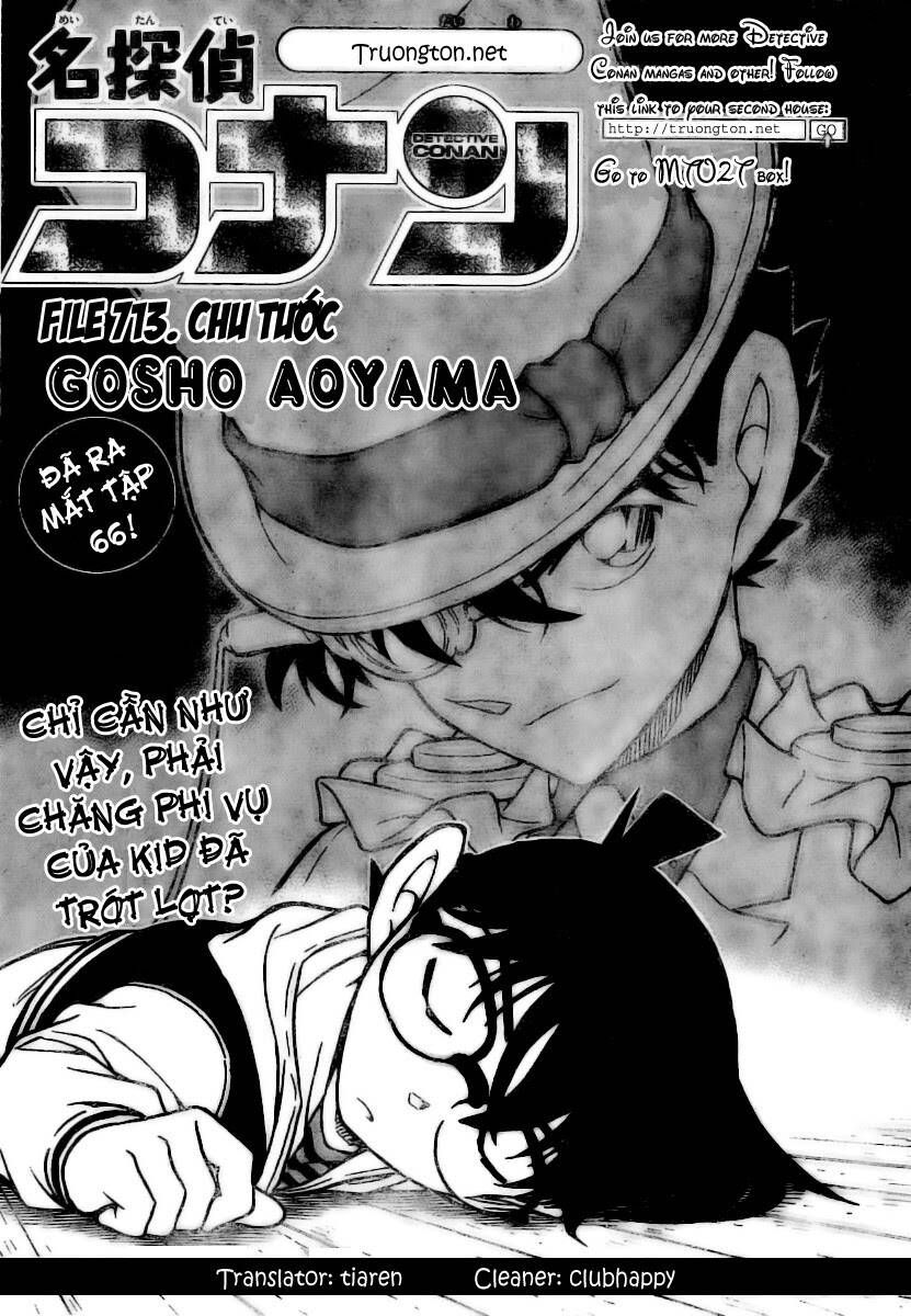 Thám Tử Lừng Danh Conan Chapter 713 - Trang 3