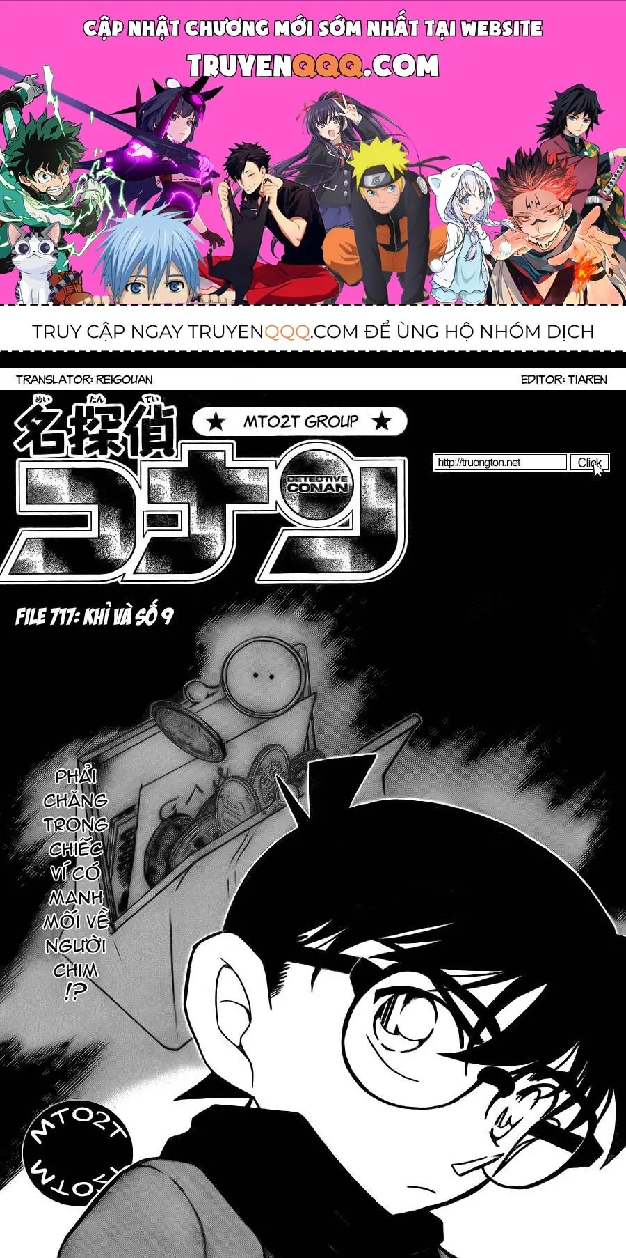 Thám Tử Lừng Danh Conan Chapter 717 - Trang 2