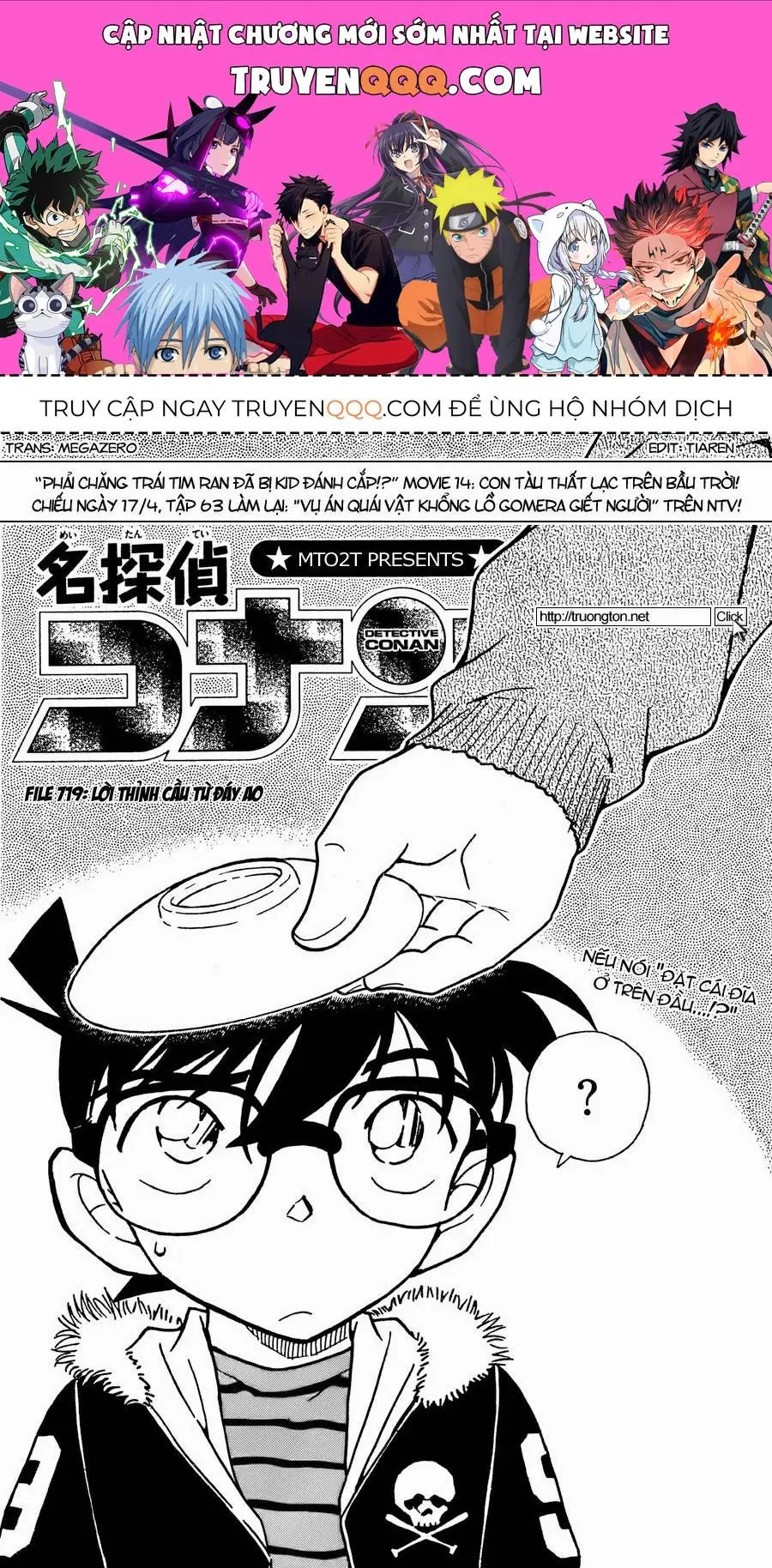 Thám Tử Lừng Danh Conan Chapter 719 - Trang 2