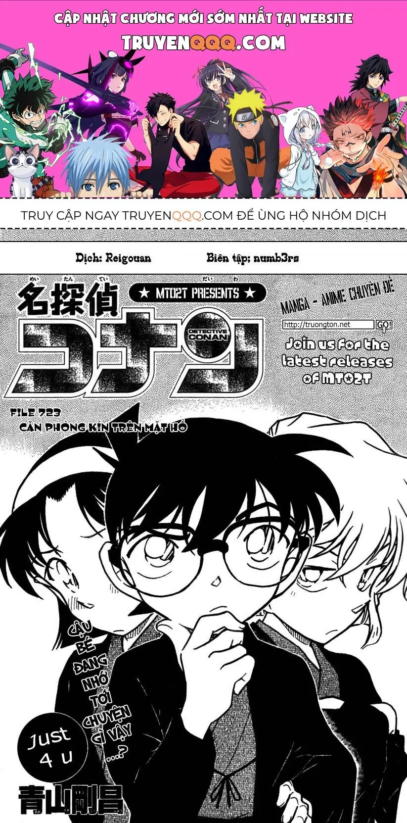 Thám Tử Lừng Danh Conan Chapter 723 - Trang 2