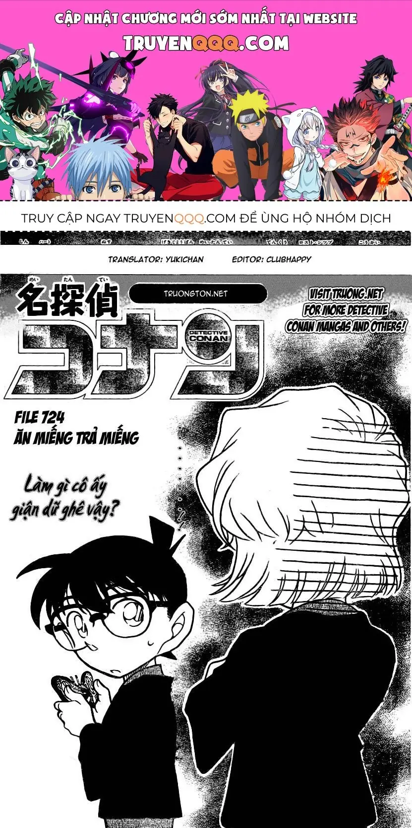 Thám Tử Lừng Danh Conan Chapter 724 - Trang 2