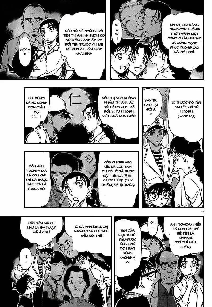 Thám Tử Lừng Danh Conan Chapter 739 - Trang 11