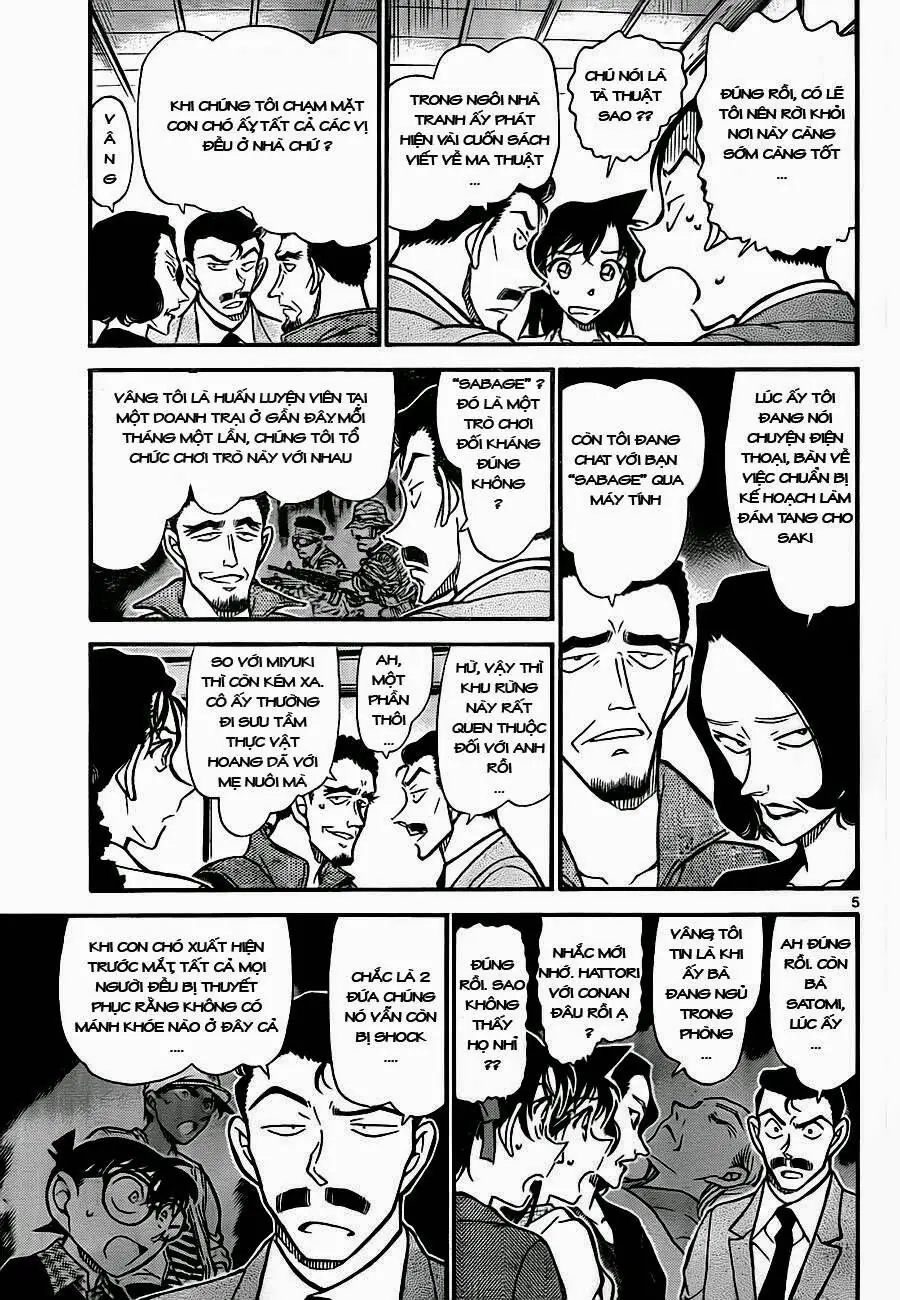 Thám Tử Lừng Danh Conan Chapter 739 - Trang 5