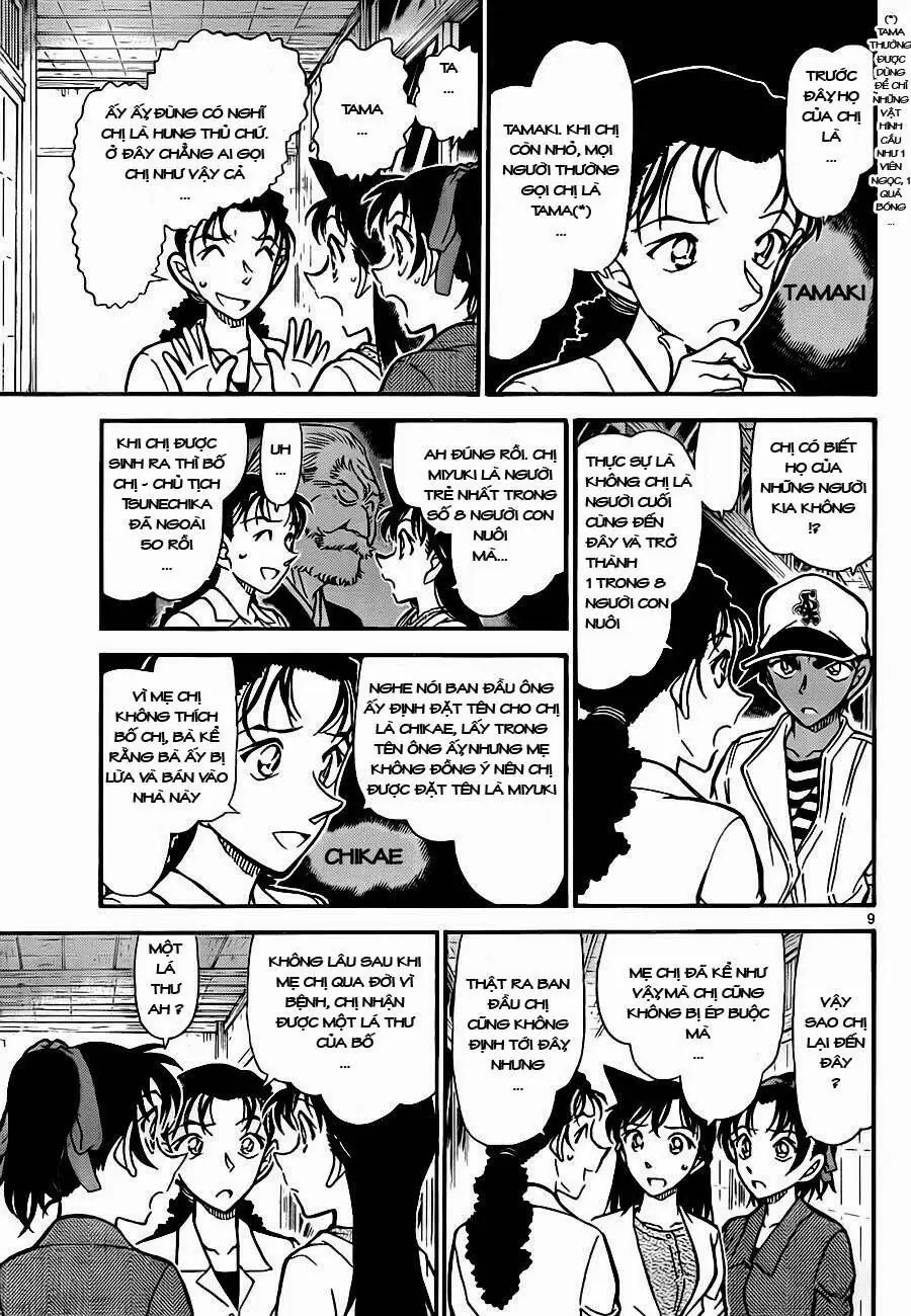 Thám Tử Lừng Danh Conan Chapter 739 - Trang 9