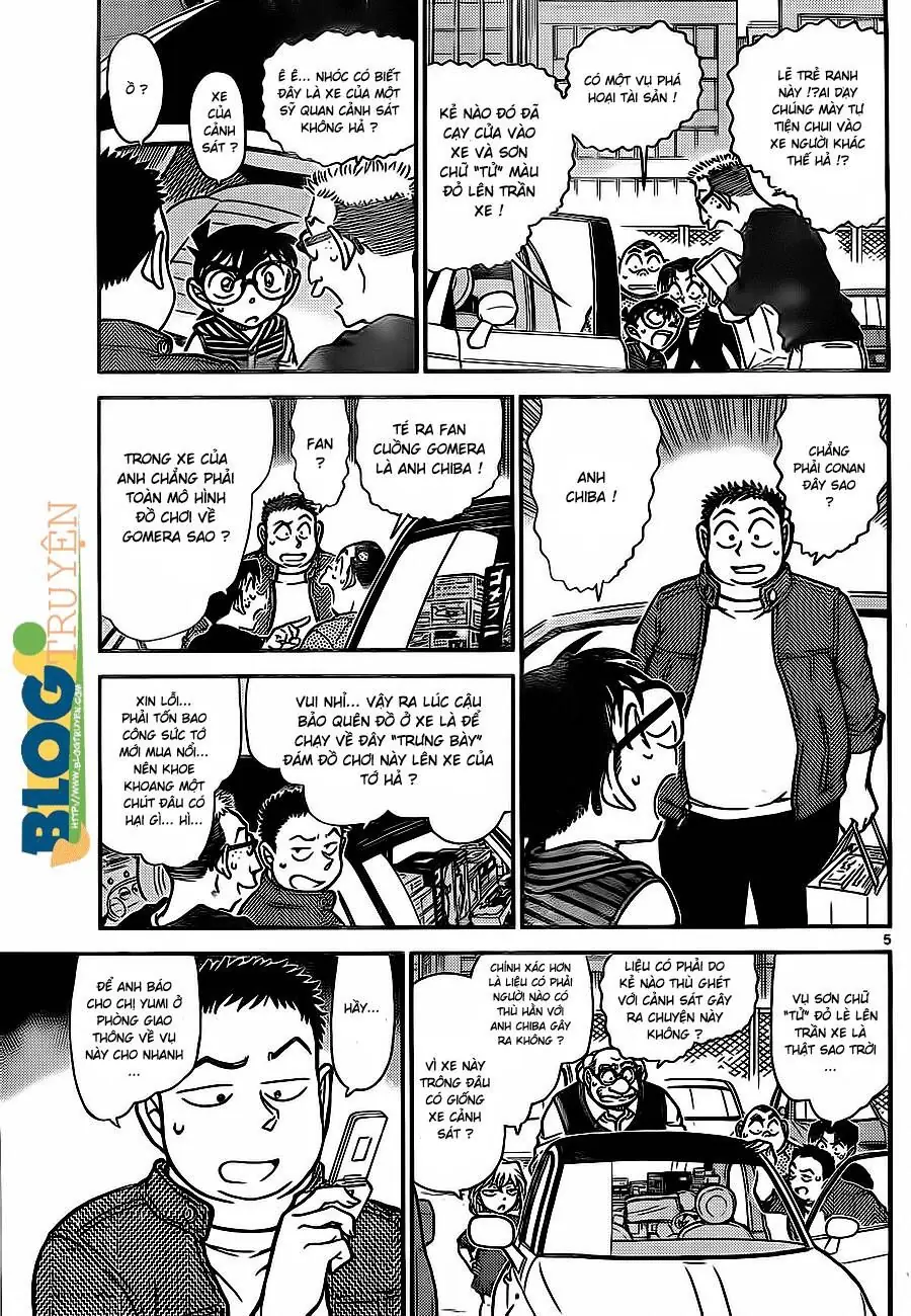 Thám Tử Lừng Danh Conan Chapter 740 - Trang 7