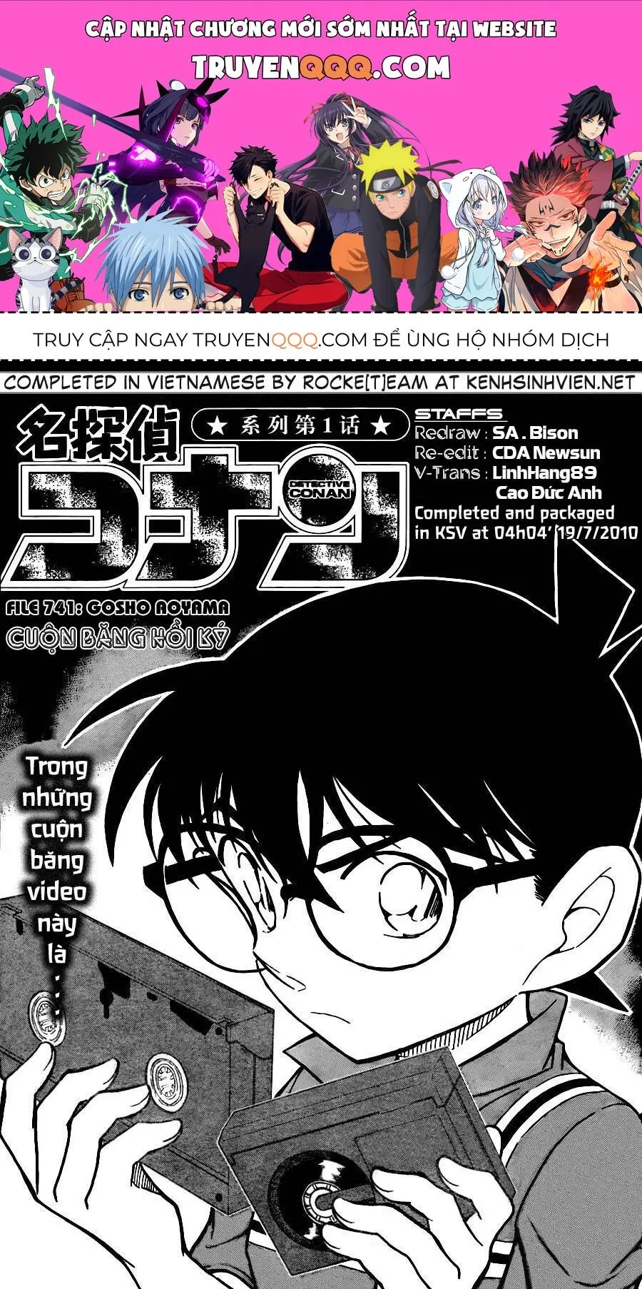 Thám Tử Lừng Danh Conan Chapter 741 - Trang 2