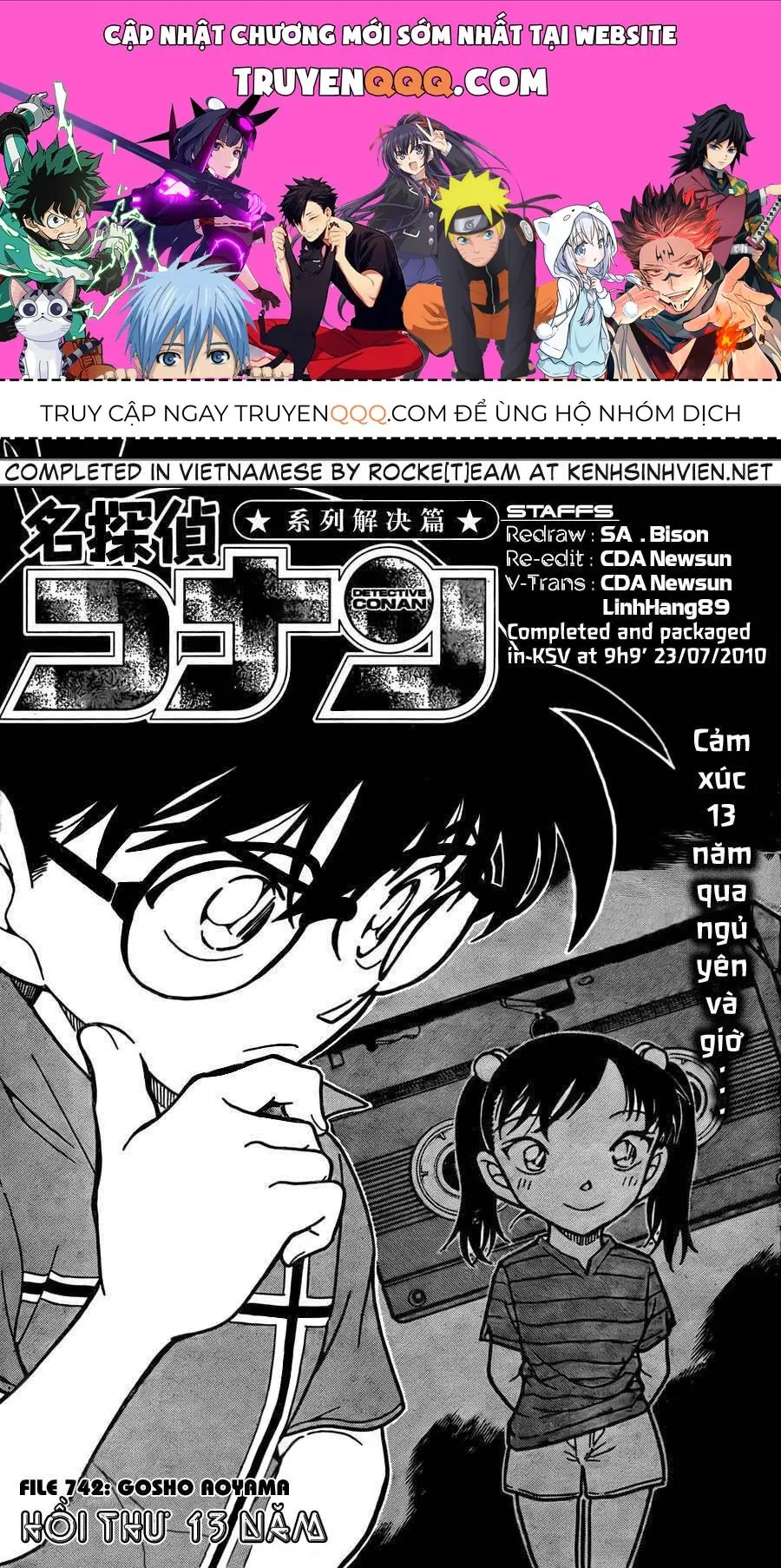 Thám Tử Lừng Danh Conan Chapter 742 - Trang 2