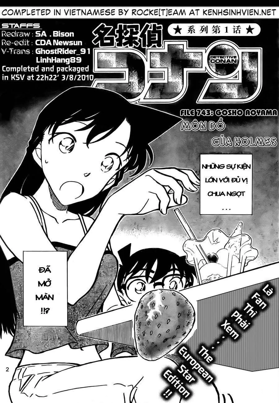 Thám Tử Lừng Danh Conan Chapter 743 - Trang 3