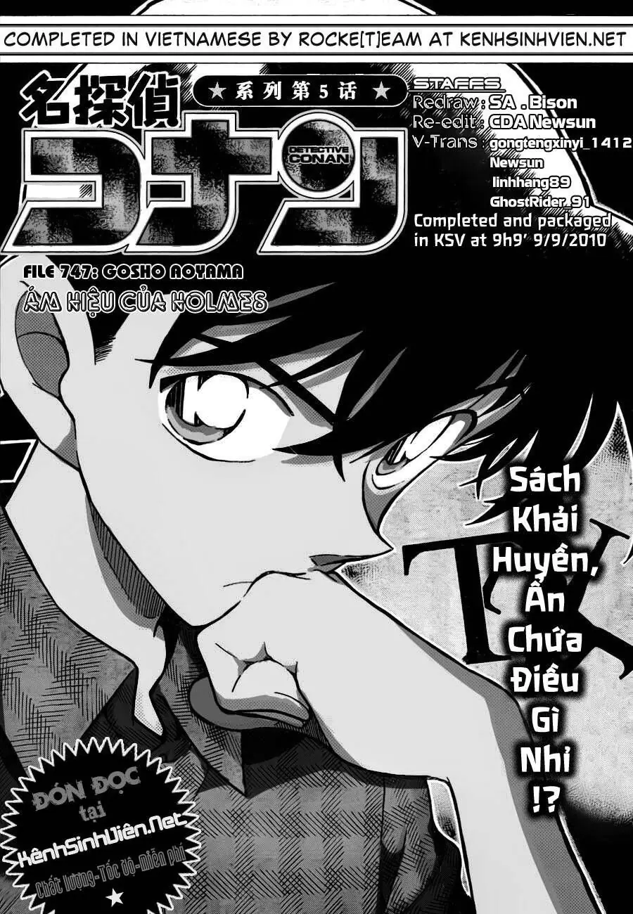 Thám Tử Lừng Danh Conan Chapter 747 - Trang 3