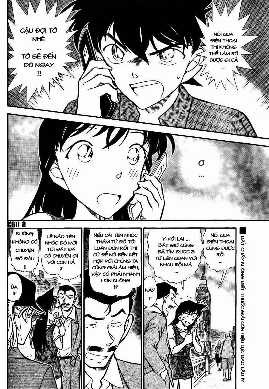 Thám Tử Lừng Danh Conan Chapter 747 - Trang 4