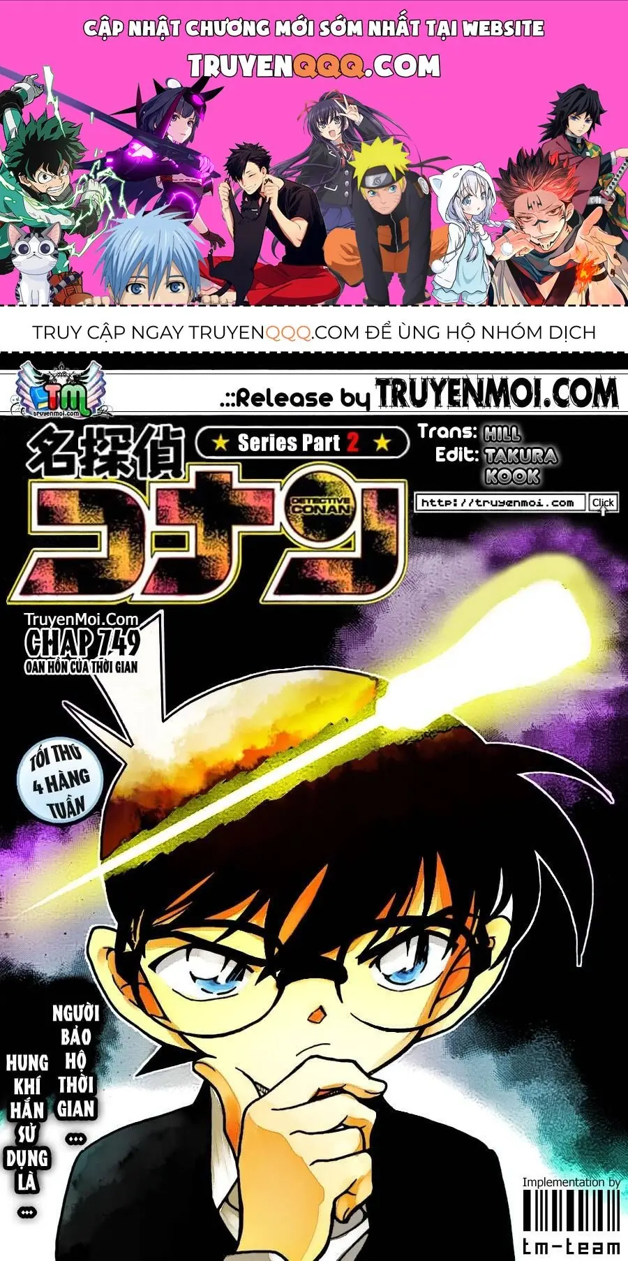 Thám Tử Lừng Danh Conan Chapter 763 - Trang 2