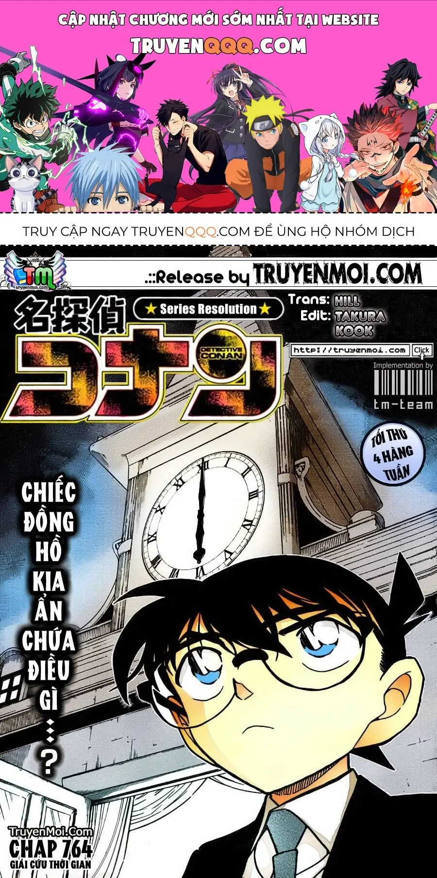 Thám Tử Lừng Danh Conan Chapter 764 - Trang 2