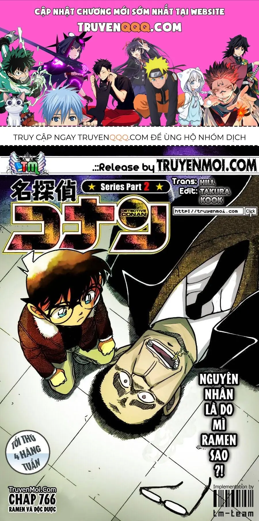 Thám Tử Lừng Danh Conan Chapter 766 - Trang 2