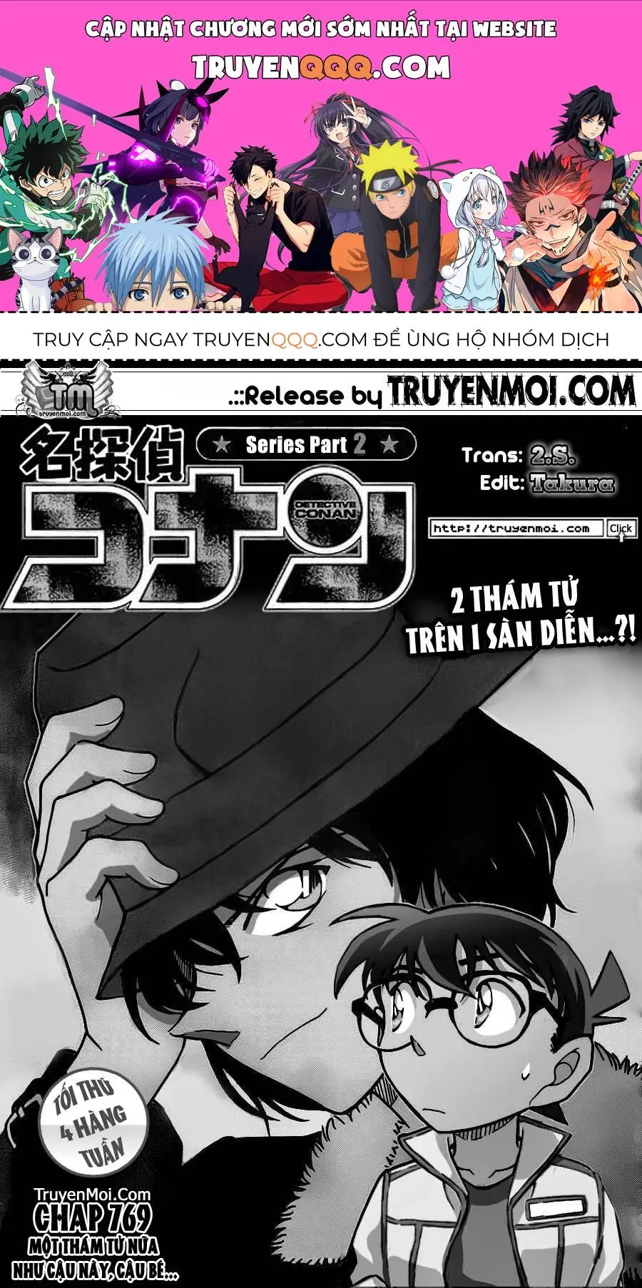 Thám Tử Lừng Danh Conan Chapter 769 - Trang 2