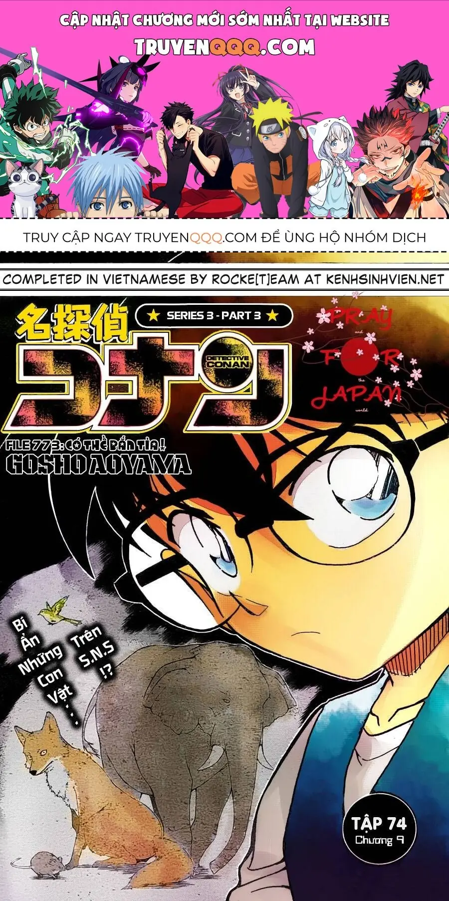 Thám Tử Lừng Danh Conan Chapter 773 - Trang 2