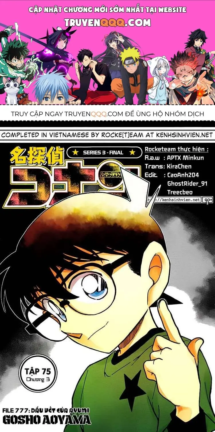 Thám Tử Lừng Danh Conan Chapter 777 - Trang 2