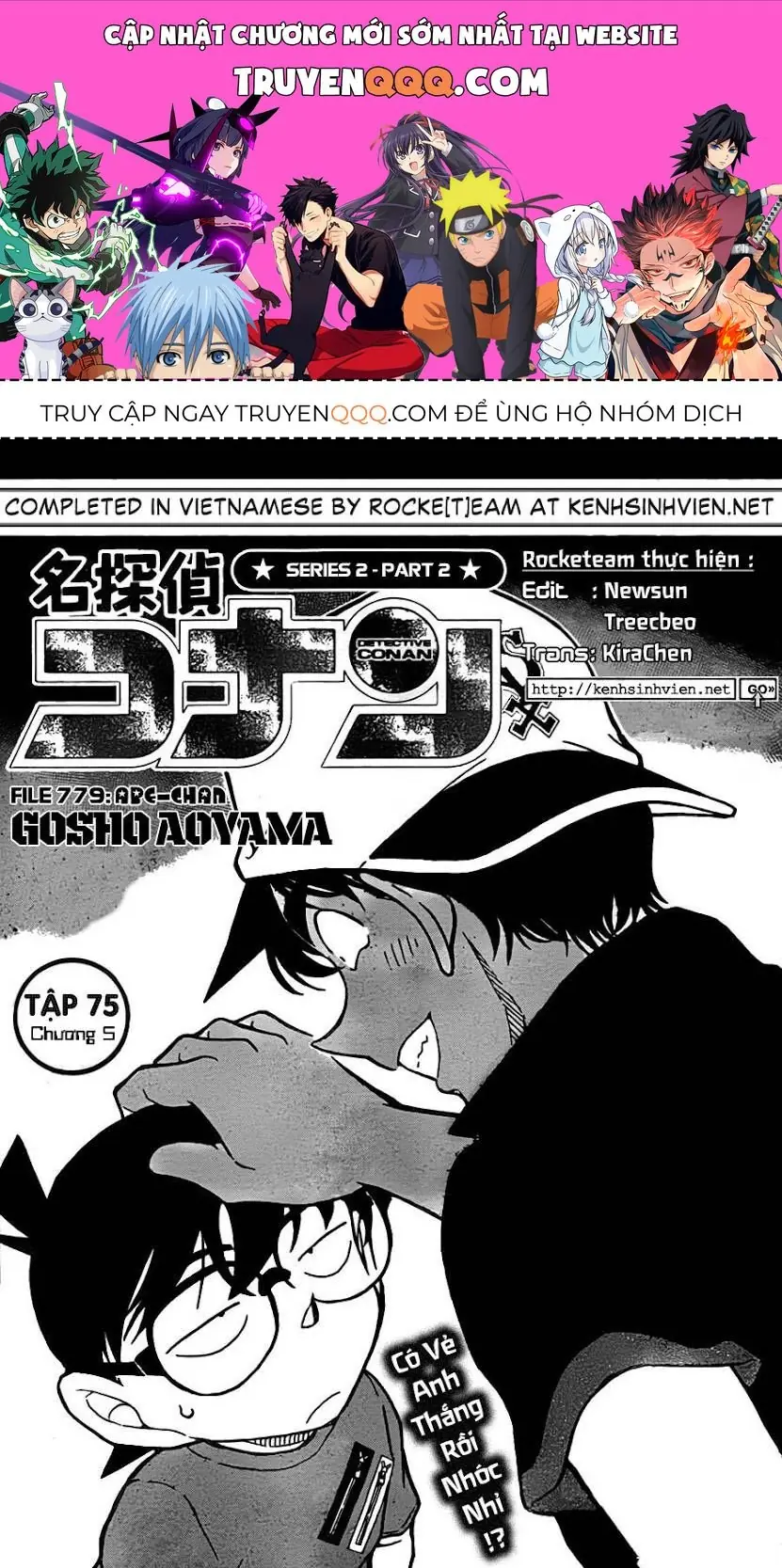 Thám Tử Lừng Danh Conan Chapter 779 - Trang 2