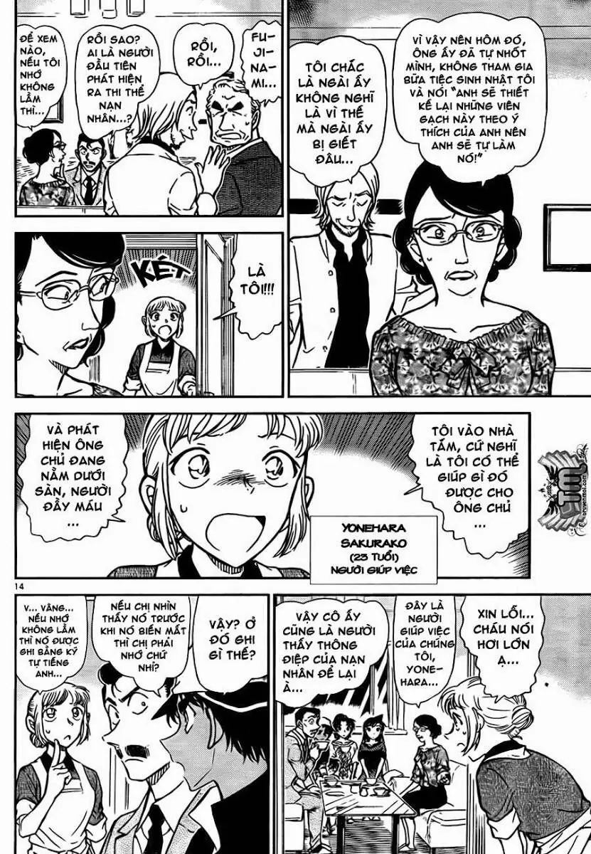 Thám Tử Lừng Danh Conan Chapter 781 - Trang 15