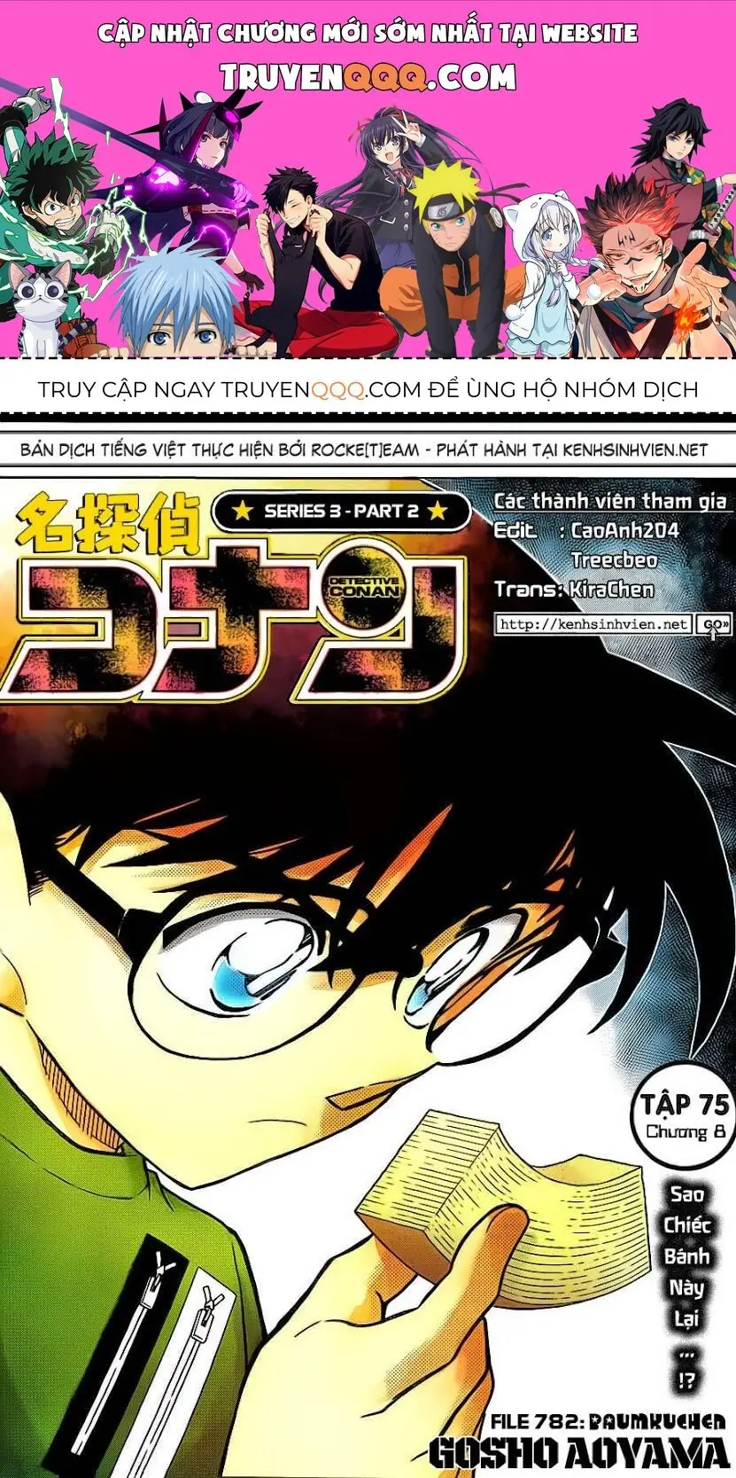 Thám Tử Lừng Danh Conan Chapter 782 - Trang 2