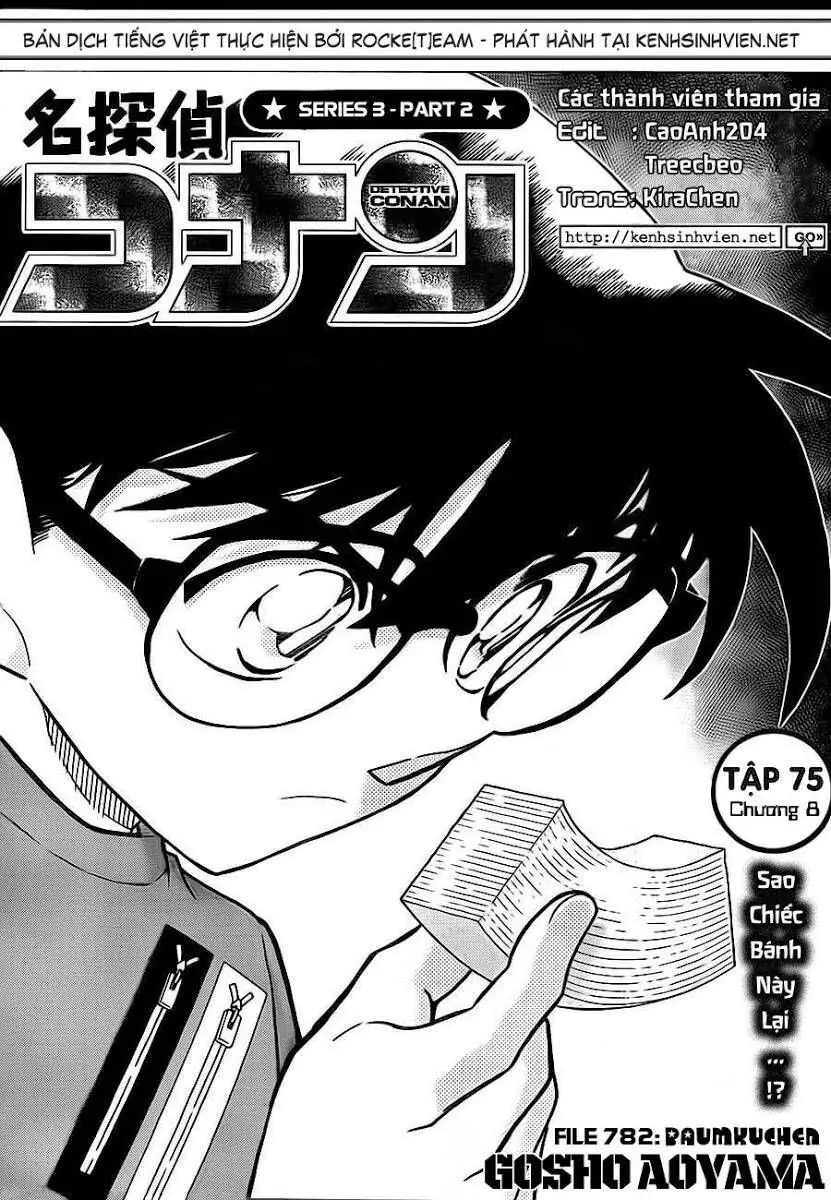 Thám Tử Lừng Danh Conan Chapter 782 - Trang 3