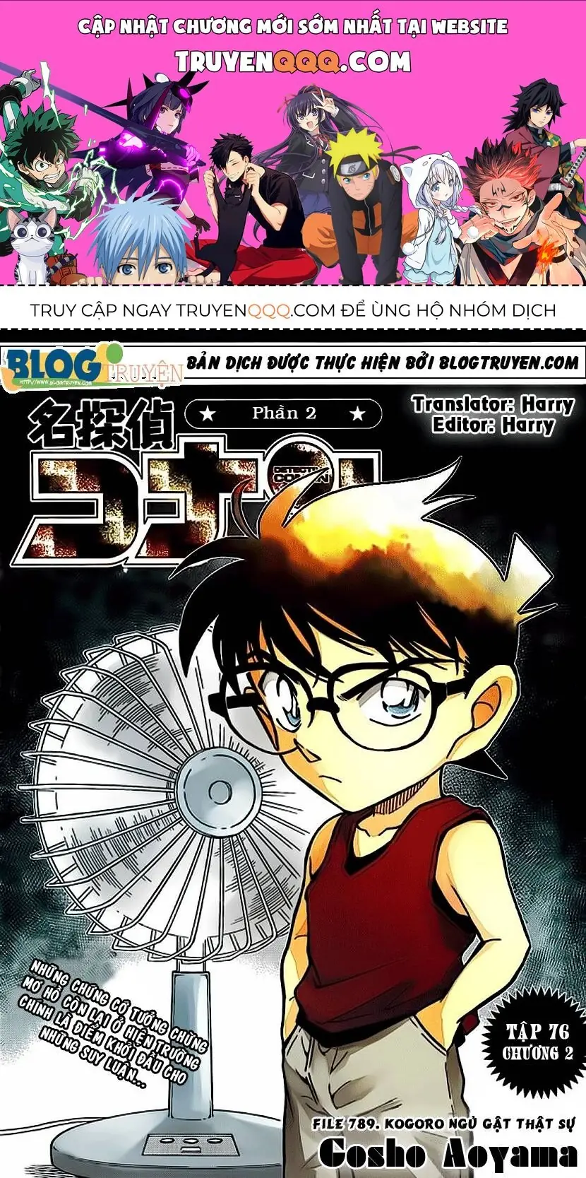 Thám Tử Lừng Danh Conan Chapter 788 - Trang 2