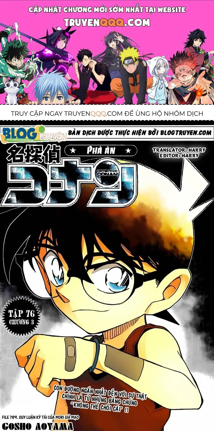 Thám Tử Lừng Danh Conan Chapter 789 - Trang 2
